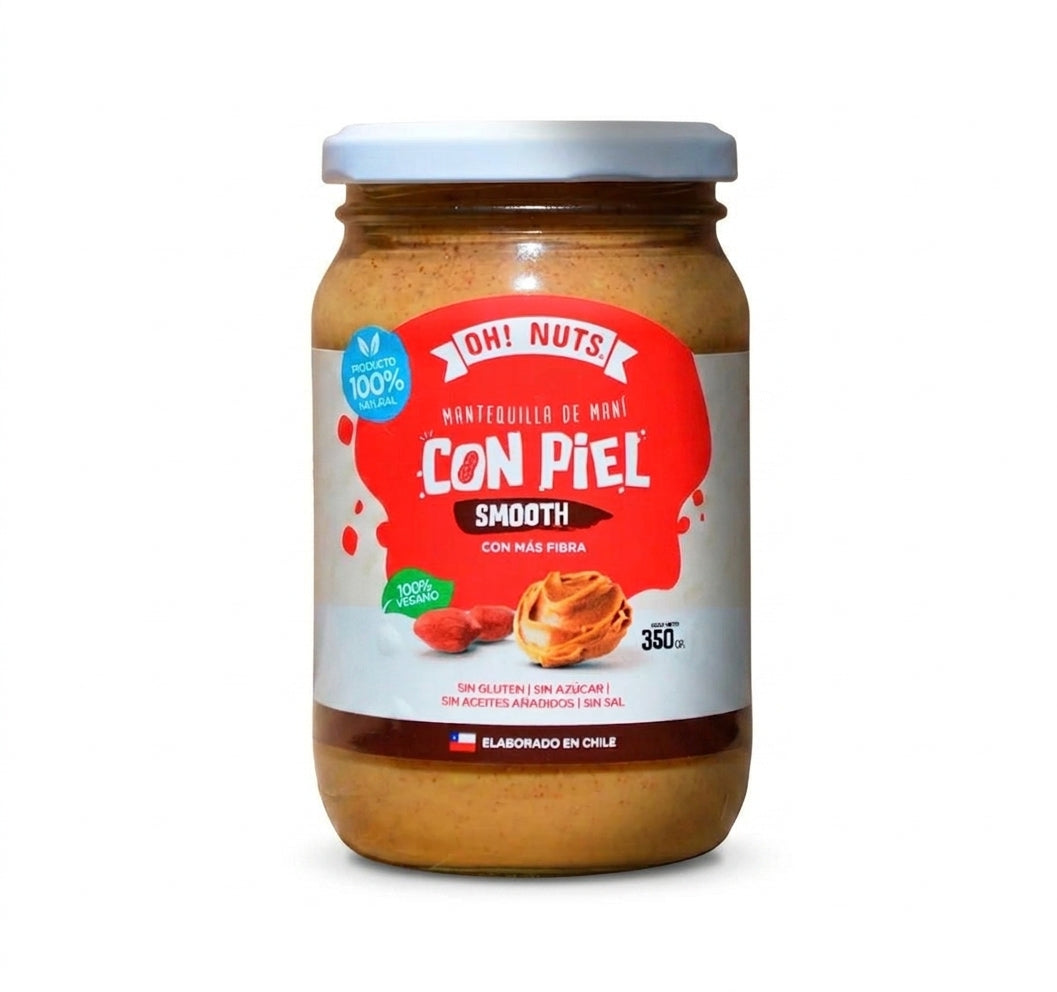 Mantequilla Mani con Piel